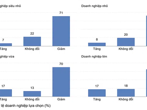 Doanh thu của hơn 70% doanh nghiệp nhỏ và vừa tiếp tục giảm, nguy cơ “kiệt quệ” về tài chính