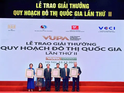Vingroup liên tiếp được vinh danh với 05 giải thưởng Quy hoạch Đô thị Quốc gia VUPA