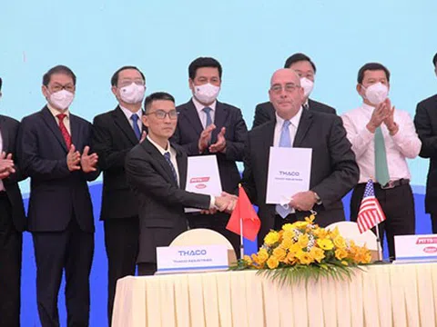 Thaco xuất khẩu lô hàng đầu tiên gần 1.000 sơ mi rơ moóc sang thị trường Mỹ