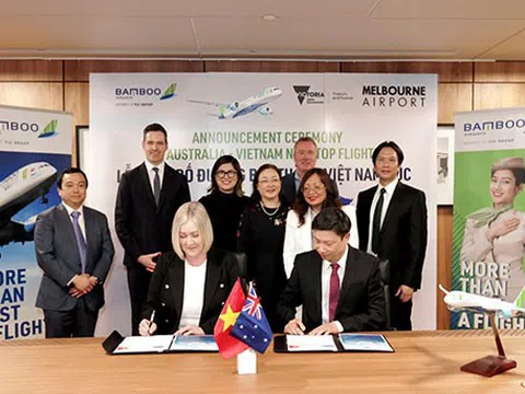 Bamboo Airways công bố đường bay thẳng Việt - Úc, bay thường lệ từ đầu năm 2022