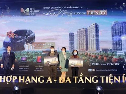 MIKGroup trao “xế hộp” bạc tỷ cho cư dân The Matrix One