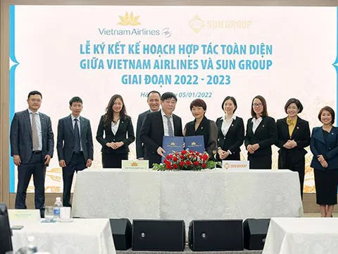 Sun Group và Vietnam Airlines ký kết hợp tác chiến lược toàn diện
