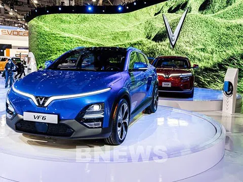 VinFast công bố xe ô tô kết nối công nghệ bản sao số đầu tiên trên thế giới