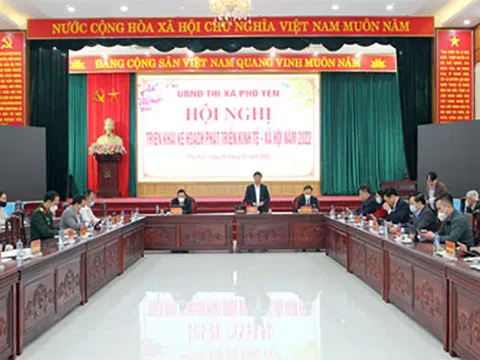 Chủ động xây dựng thị xã Phổ Yên trở thành thành phố trực thuộc tỉnh trước năm 2025