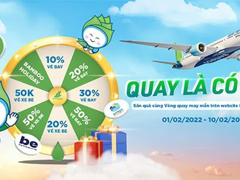 Bamboo Airways tung chục nghìn mã ưu đãi tới 50%, tưng bừng chào xuân Nhâm Dần