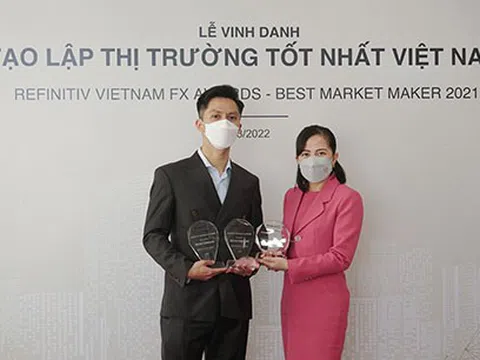 Techcombank chiến thắng 3 giải thưởng uy tín lĩnh vực ngoại hối Matching