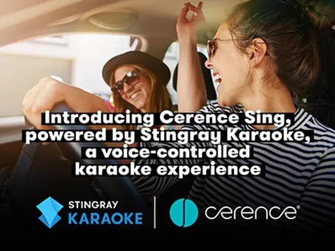 Cerence tái hiện thời đại hoàng kim của Karaoke di động với Cerencesing, được cung cấp bởi Stinray Karaoke