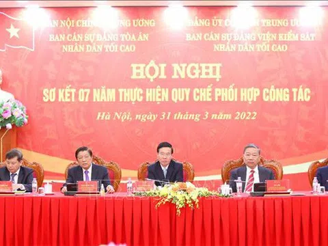 Thường trực Ban Bí thư Võ Văn Thưởng:  Tham mưu chỉ đạo xử lý kịp thời các vụ án, vụ việc dư luận xã hội đặc biệt quan tâm