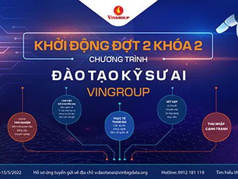 Vingroup khởi động Chương trình Đào tạo Kỹ sư AI năm 2022