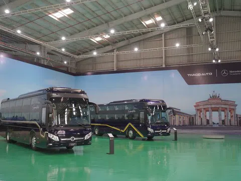 Thaco lắp ráp dòng xe buýt Mercedes-Benz tại Việt Nam