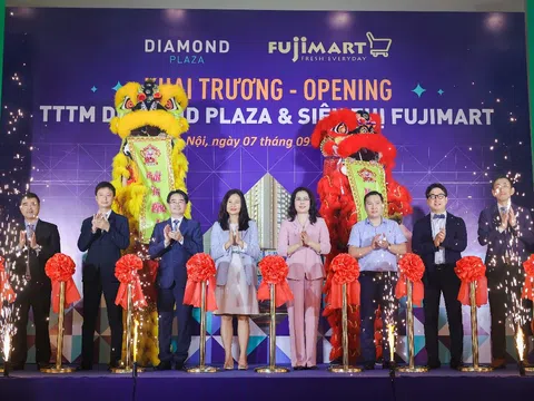 Khai trương trung tâm thương mại Diamond Plaza – Điểm mua sắm lý tưởng của thủ đô Hà Nội