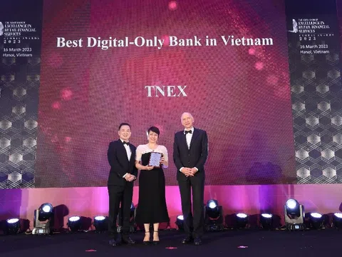 TNEX được The Asian Banker vinh danh là “Ngân hàng thuần số tốt nhất Việt Nam” 2023
