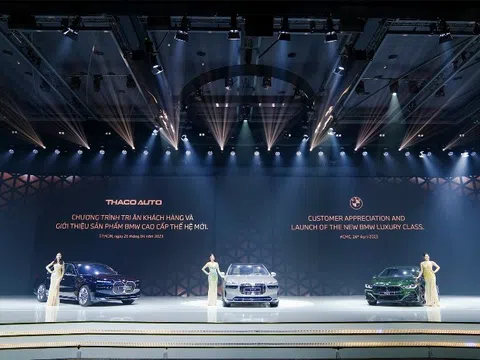 THACO AUTO tổ chức sự kiện tri ân khách hàng và giới thiệu sản phẩm BMW cao cấp thế hệ mới