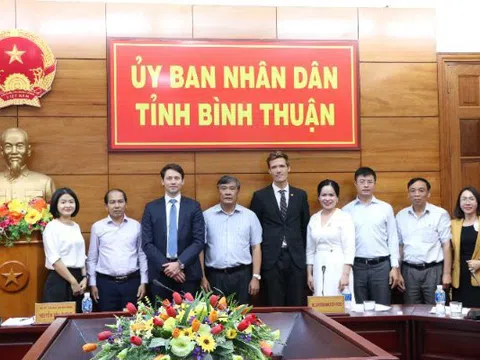 UBND tỉnh Bình Thuận làm việc với Đại sứ quán Đan Mạch tại Việt Nam, liên danh nhà đầu tư Tập đoàn T&T và Tập đoàn ORSTED