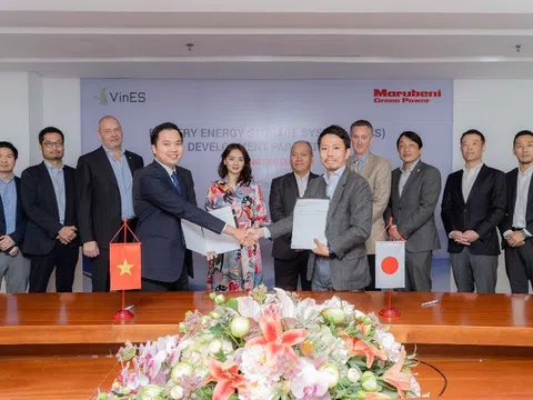 Vines và Marubeni hợp tác thúc đẩy sử dụng hệ thống pin lưu trữ năng lượng tại Việt Nam