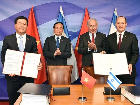 Việt Nam, Israel ký Hiệp định thương mại tự do