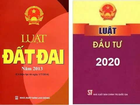 Sửa Luật Đất đai cần thống nhất với một số điểm mới quan trọng của Luật Đầu tư