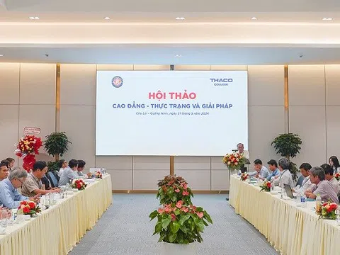 Hơn 95% sinh viên tốt nghiệp Trường Cao đẳng THACO làm việc tại THACO Chu Lai