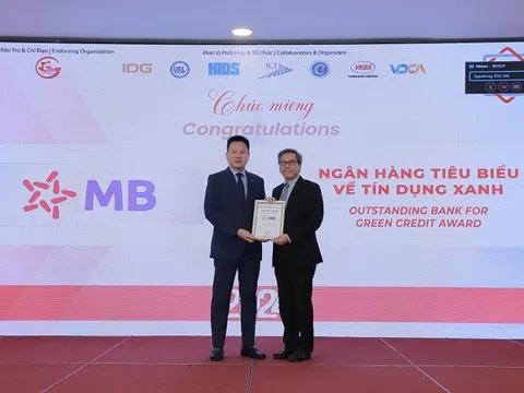 MB được vinh danh “Ngân hàng Việt Nam tiêu biểu 2024”