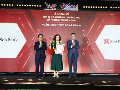 SeABank được vinh danh Top 50 Công ty đại chúng uy tín và hiệu quả