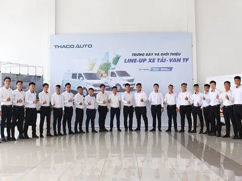 THACO AUTO trưng bày và giới thiệu sản phẩm xe tải thế hệ mới trên toàn quốc