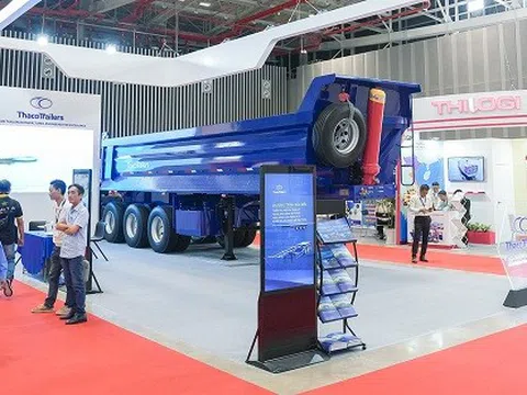 Thaco Trailers tích cực quảng bá, kết nối giao thương tại VILOG 2024