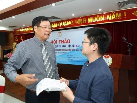 Đại biểu Quốc hội, TS Trần Công Phàn - Phó Chủ tịch Hội Luật gia VN: Cần siết chặt kỷ luật, kỷ cương, trách nhiệm các tổ chức, doanh nghiệp nhà nước được giao quản lý sử dụng đất công