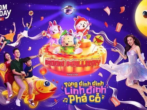 VINCOM khởi động Lễ hội trung thu 2024 “Moon Malliday – Tùng dinh dinh, linh đình phá cỗ”