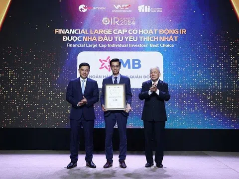 MB nhận “cú đúp” giải thưởng tại IR Awards 2024