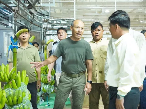 Đại tướng Sao Sokha: THACO AGRI góp phần quan trọng vào sự phát triển kinh tế - xã hội của địa phương