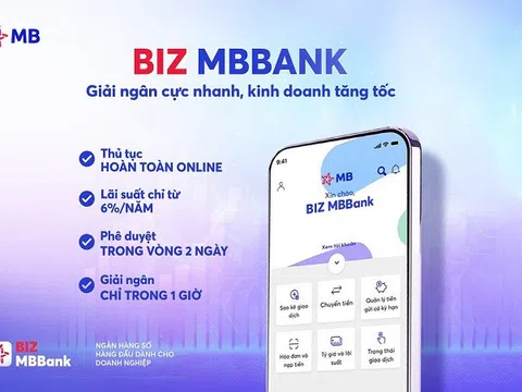 BIZ MBBank tài trợ 100% phí thành lập doanh nghiệp, vững bước đồng hành cùng SME