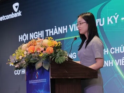 Vietcombank được vinh danh là thành viên tiêu biểu trong hoạt động lưu ký chứng khoán năm 2024