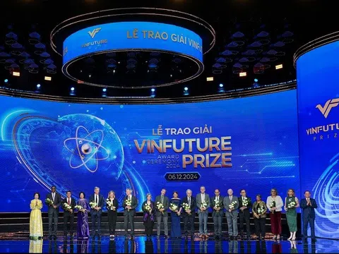 Giải thưởng VINFUTURE 2024 vinh danh 4 công trình khoa học “bứt phá kiên cường”