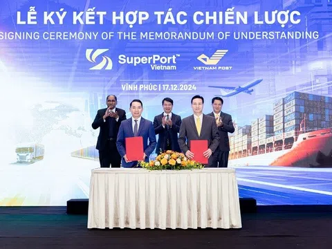 Việt Nam SUPERPORTTM và bưu điện Việt Nam hợp tác trong lĩnh vực logistics số, thúc đẩy tăng trưởng các doanh nghiệp vừa và nhỏ