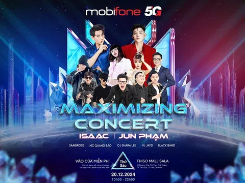 Đón chờ đêm Maximizing Concert của MobiFone: Khách mời khủng, sân khấu chất và loạt trải nghiệm có 1-0-2