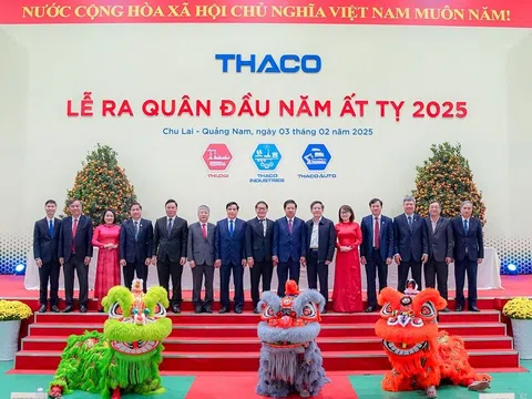 THACO tổ chức Lễ ra quân đầu năm Ất Tỵ 2025