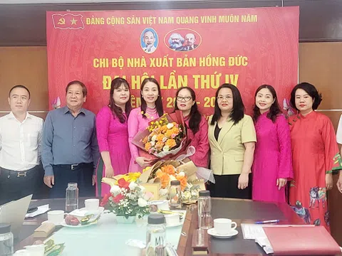 Chi bộ Nhà xuất bản Hồng Đức tổ chức thành công Đại hội  lần thứ IV nhiệm kỳ 2025 – 2027