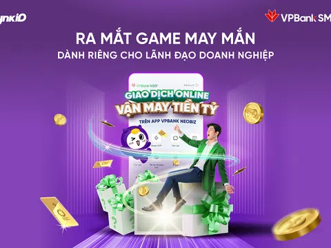 LynkiD ra mắt game may mắn dành riêng cho khách hàng doanh nghiệp VPBank