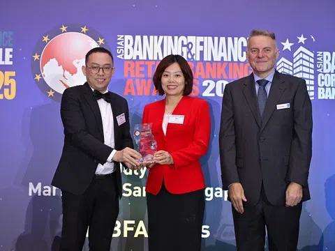 Techcombank được vinh danh “Ngân hàng bán lẻ nội địa tốt nhất Việt Nam 2025” bởi Asian Banking & Finance 4 năm liên tiếp