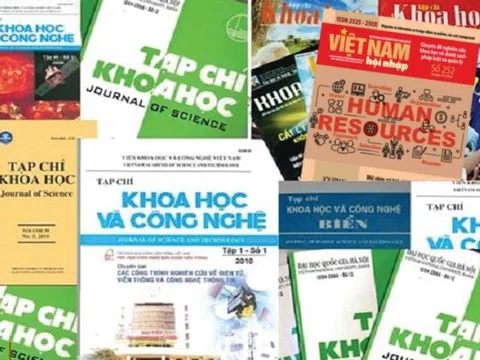 Quản lý hiệu quả bài báo khoa học, đánh giá, xếp loại tạp chí khoa học