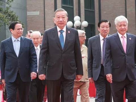 Tổng Bí thư Tô Lâm dự và phát biểu chỉ đạo Đại hội Đại biểu Đảng bộ Mặt trận Tổ quốc, các đoàn thể Trung ương lần thứ I, nhiệm kỳ 2025-2030