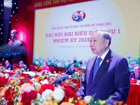Phát biểu của Tổng Bí thư Tô Lâm tại Đại hội đại biểu Mặt trận Tổ quốc Việt Nam lần thứ nhất, nhiệm kỳ 2025–2030