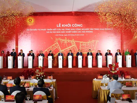 Tập đoàn Vingroup khởi công khu công nghiệp Tân Trào và nhà máy Nhiệt điện LNG Hải Phòng