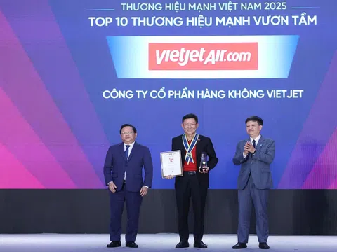 Vietjet, Masan, Vinfast... được vinh danh thương hiệu Mạnh Việt Nam