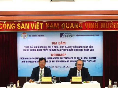 Thúc đẩy hợp tác, chia sẻ kinh nghiệm về xây dựng nhà nước pháp quyền giữa Việt Nam và Cộng hòa Liên bang Đức