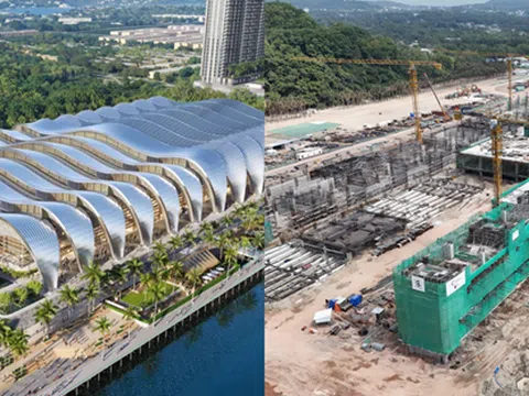 Trung tâm hội nghị APEC tại Phú Quốc được xây dựng với "tốc độ ánh sáng"