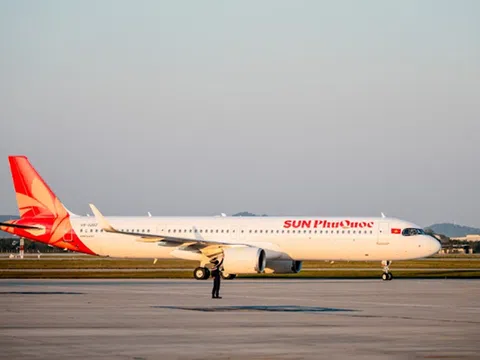 Sun PhuQuoc Airways đạt chỉ số đúng giờ 93,5% tháng 12/2025, cao nhất toàn ngành hàng không nội địa