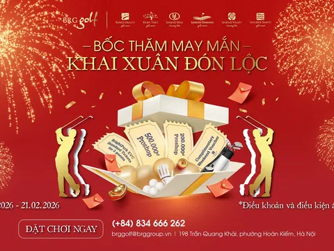 Đón Xuân Bính Ngọ 2026 cùng ưu đãi đặc quyền từ BRG Golf