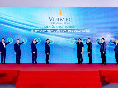 VinMec khai trương Bệnh viện VinMec Ocean Park 2 – Mô hình y tế tích hợp đầu tiên tại Việt Nam