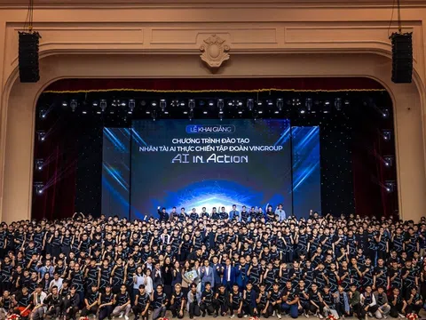 Vingroup khai giảng khoá đầu tiên chương trình đào tạo 20.000 nhân tài AI thực chiến